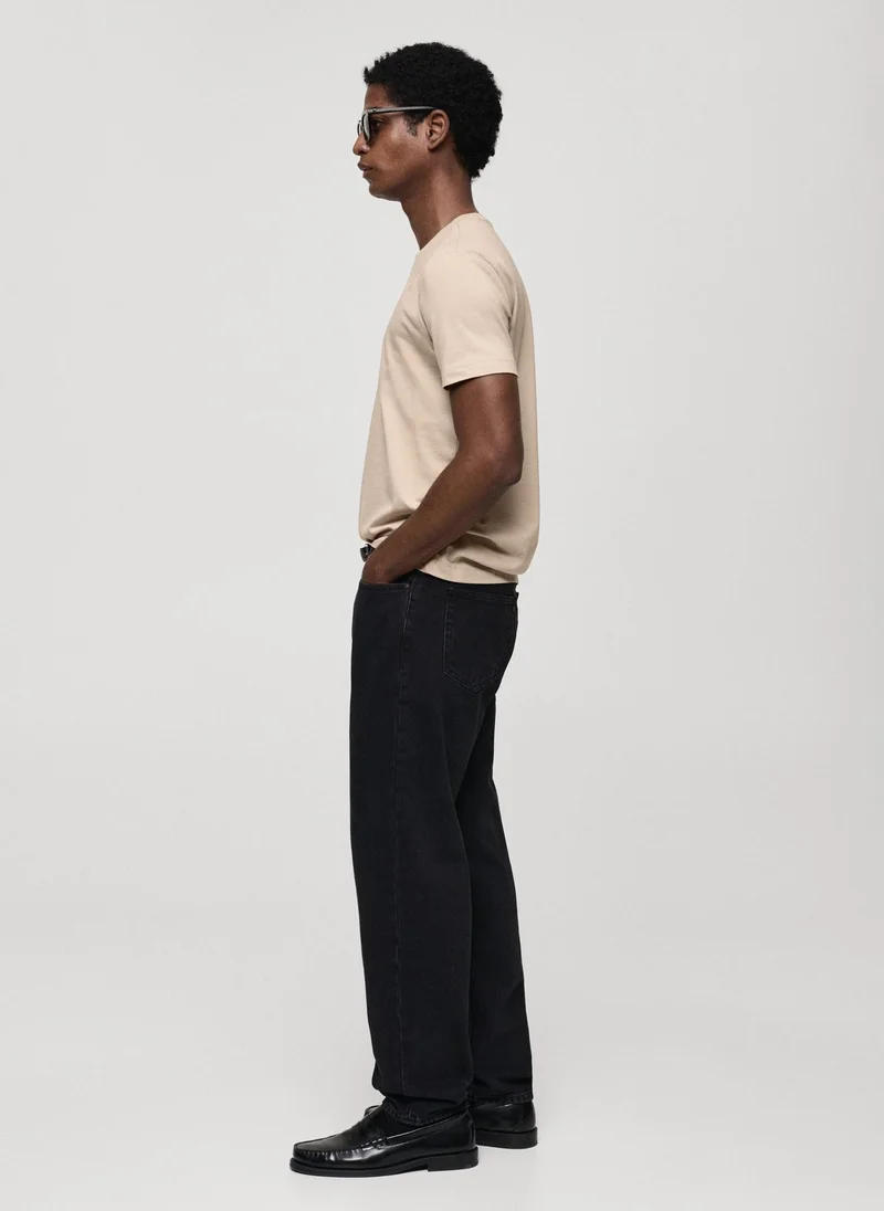 مانجو مان Essential Crew Neck T-Shirt