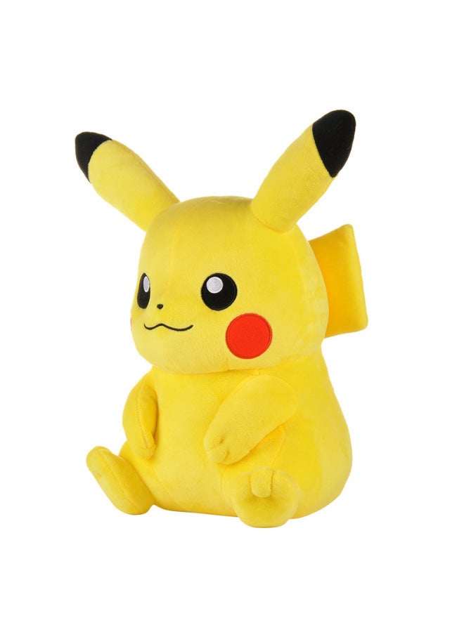 Genuine Bao Ke Meng Series Pikachu Sitting, Posture Plush Toy Doll Genuine Authorization-Specifications:Pikachu Sitting-Color:40cm - Image 3