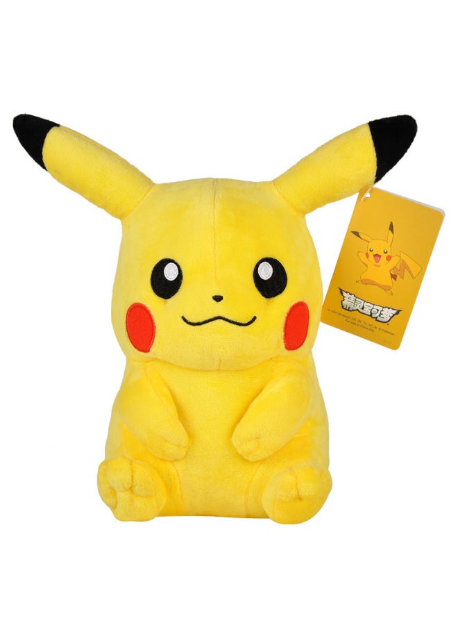 Genuine Bao Ke Meng Series Pikachu Sitting, Posture Plush Toy Doll Genuine Authorization-Specifications:Pikachu Sitting-Color:40cm - Image 2