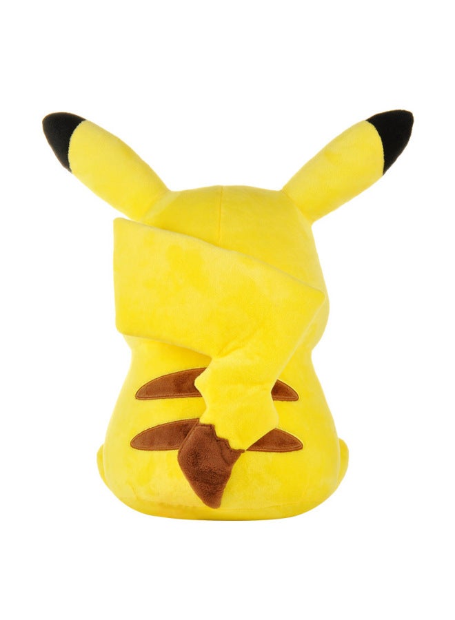 Genuine Bao Ke Meng Series Pikachu Sitting, Posture Plush Toy Doll Genuine Authorization-Specifications:Pikachu Sitting-Color:40cm - Image 4