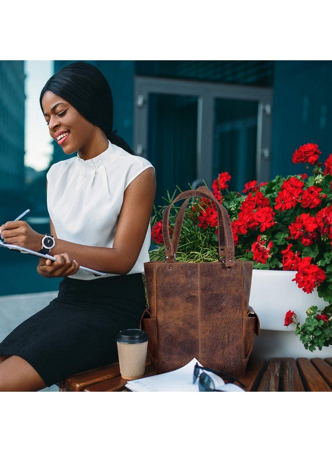 كومال سي حقيبة جلدية نسائية، حقيبة سفر، حقيبة تسوق، حقيبة رسول، حقيبة يد متعددة الأغراض من كومال سي - Image 4