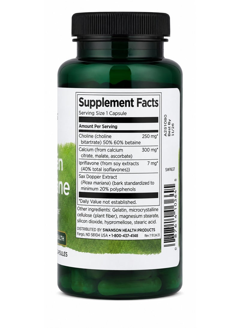SWANSON Curcumin & Berberine with Black Pepper, 60 Capsules - Image 2