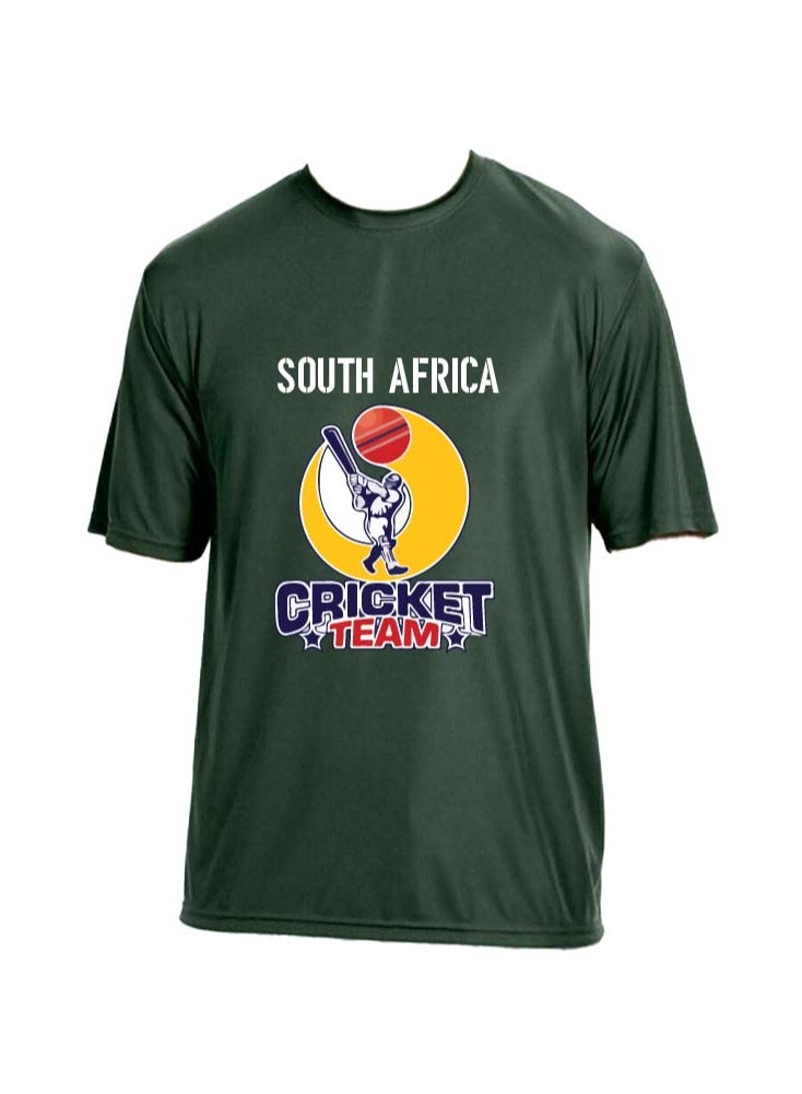 South Africa Unisex Sports Jersey T-Shirt Set - T-Shirt,Drawstring Bag,Cap - T-Shirt,Scarf,Cap - South Africa Sports Fan Jersey T-Shirt - Gift Set for Events, Matches  - Image 5