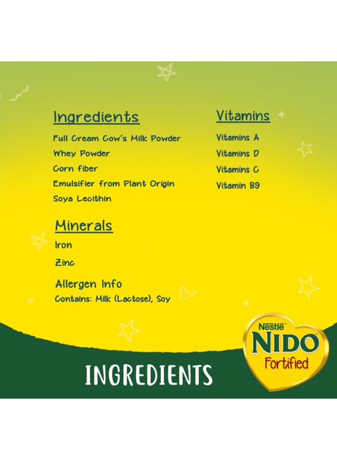 Nido Nestlé Fortified Milk Powder Rich In Fiber Pouch - Image 3