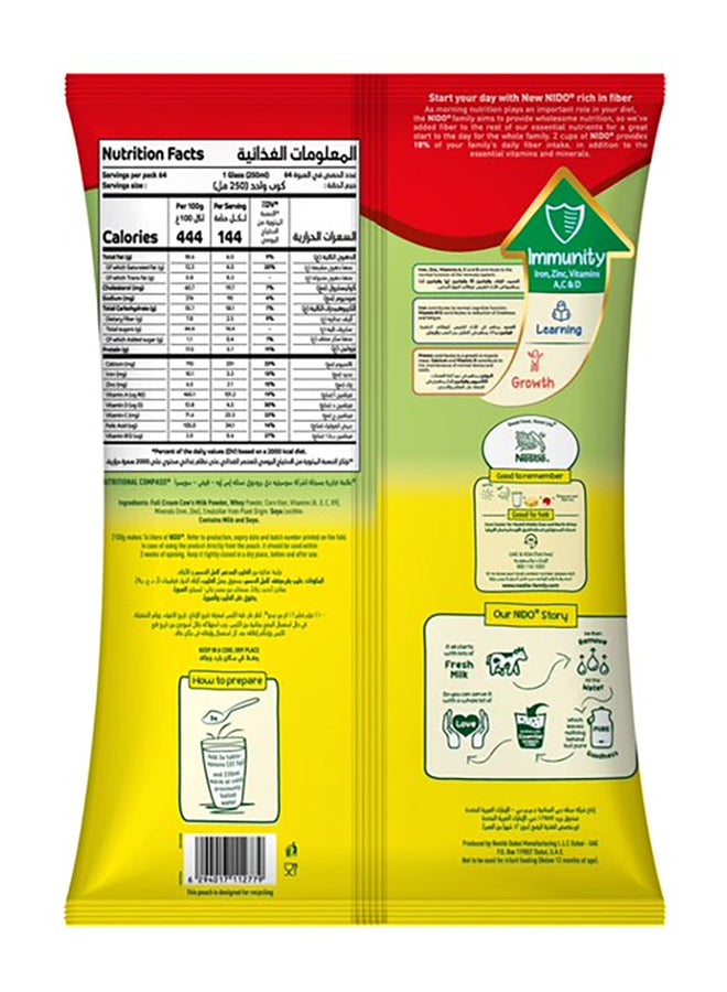 Nido Nestlé Fortified Milk Powder Rich In Fiber Pouch - Image 2