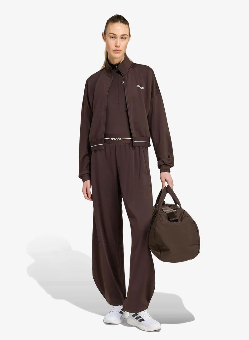 Adidas AUCO Hyperglam Cropped Track Top for Women | Best Price UAE