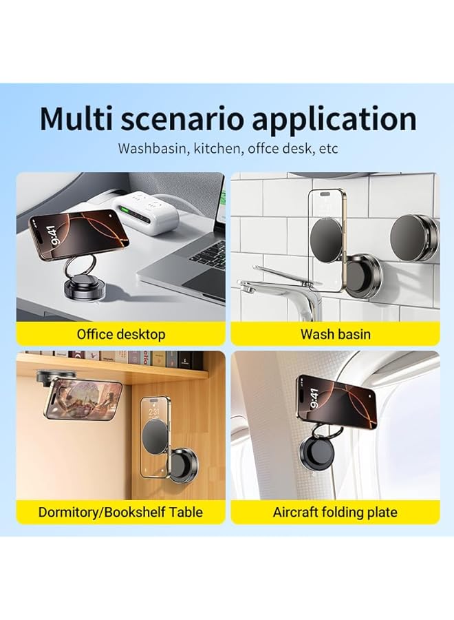 Green Tiger Magnetic Car Phone Holder - N54 Double Magnet 1080° Rotating Dashboard Mount | Strong Magnetic Car Mobile Holder | Universal for All Smartphones - Image 4