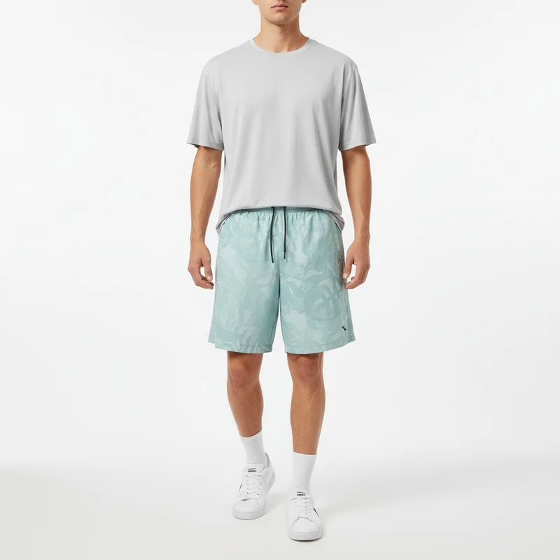 انتا بنطلون رياضي قصير أزرق