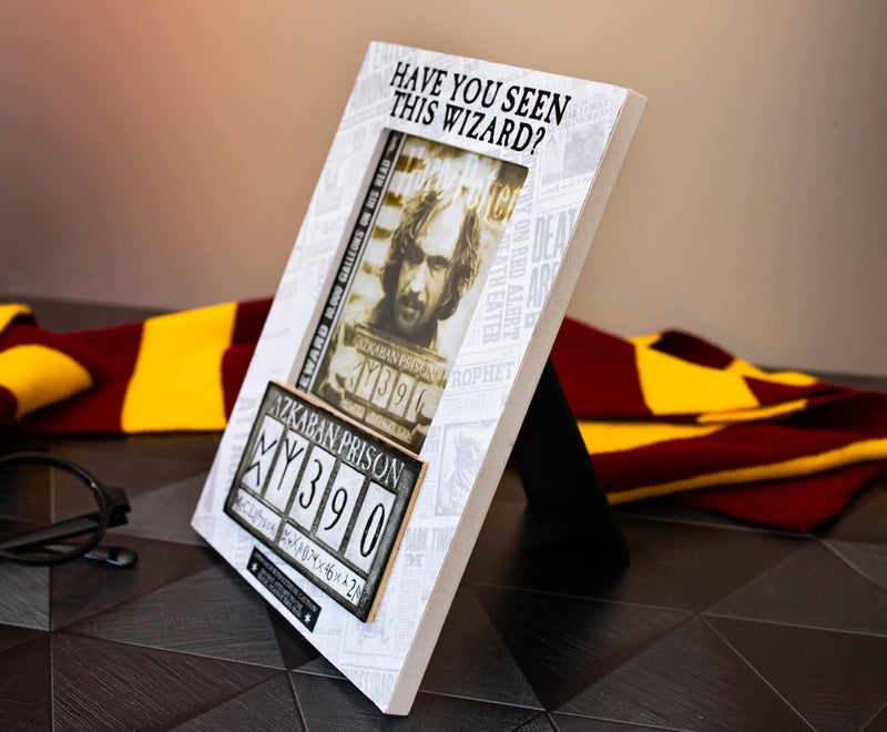 Silver Buffalo Harry Potter Sirius Black Have You Seen This Wizard Azkaban Prison MDF Picture Frame  4 x 6 Inches - Image 5