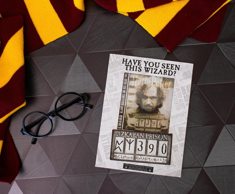 Silver Buffalo Harry Potter Sirius Black Have You Seen This Wizard Azkaban Prison MDF Picture Frame  4 x 6 Inches - Image 4