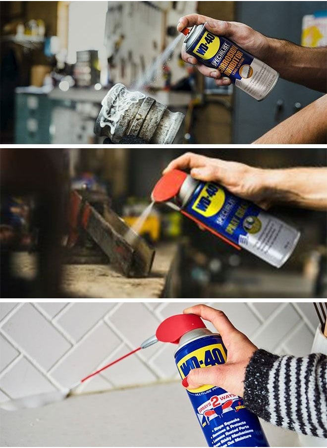مزيل الصدأ WD40 و 1000 استخدامات أعلاه