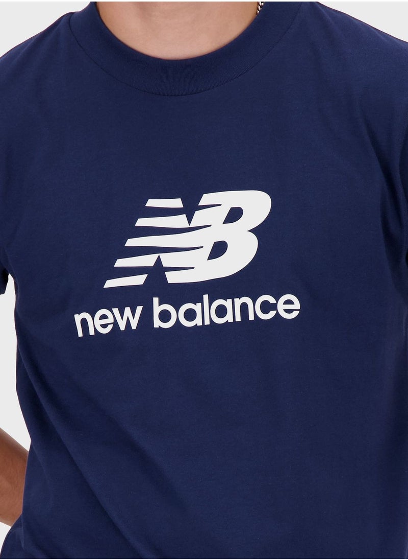 New Balance Essentials Logo T-Shirt  - Image 3