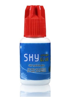 Stacy Lash Tension Glue Sky S+ / Strong Black Adhesive (0.17Fl.Oz / 5Ml) / 1-2 Sec Dry Time/Retention - 7 Weeks/Professional Supplies/Stacy Lash 