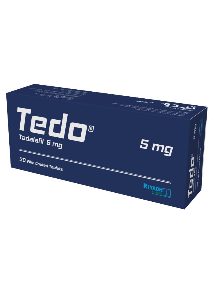 RIYADH PHARMA Tedo 5 Mg 30 Tab - Image 1
