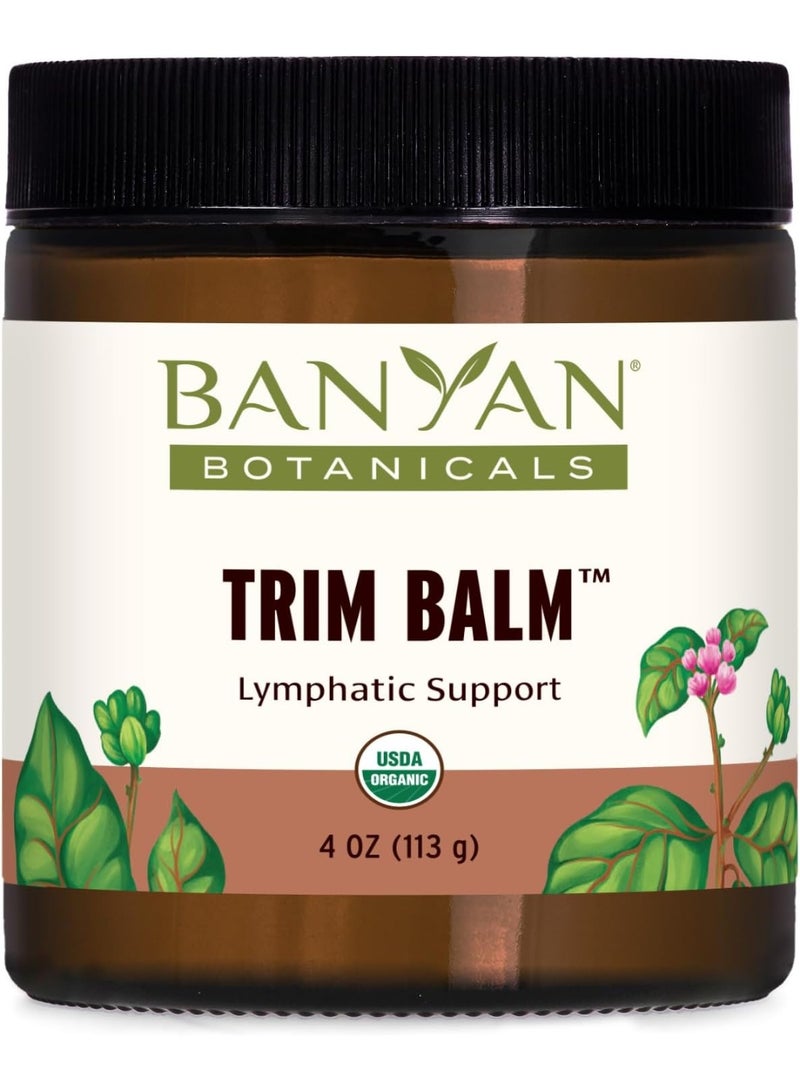 Banyan Botanicals Banyan Botanicals Trim Balm - Certified organic, 4 oz - Chitrak and Guggulu Increases Metabolism - Image 1