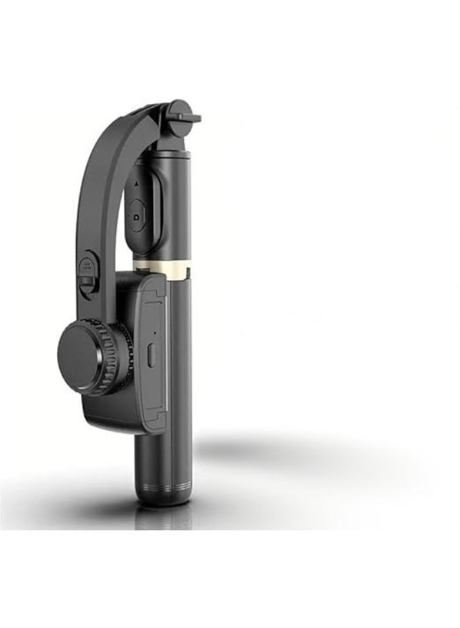 Gimbal Stabilizer for Smartphone - Extendable Selfie Stick & Tripod - 360° Automatic Rotation - Durable & Easy-to-Use for iPhone/Android Video - Image 1