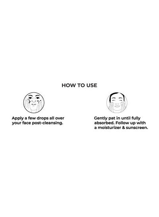 Dr. Sheth's Gulab & 6% Glycolic Acid & 5% Niacinamide Instant Brightening Face Serum Improves Skin Texture & Uneven Skin Normal To Oily Skin Sensitive Skin 30Ml - Image 3