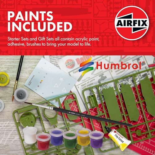 Airfix طقم نموذج طائرة إيرفيكس - A55001 سوبرمارين سبايتفاير MkVc، طائرات نموذجية بلاستيكية للبالغين والأطفال 14+، مستوى المهارة 1، مقياس 1:72 نماذج طائرات عسكرية من الحرب العالمية الثانية، نماذج طائرات حقيقية - Image 4