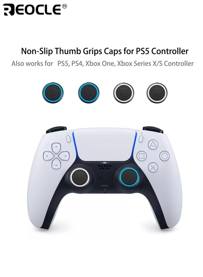 REOCLE Analog Joystick Replacement Parts for PS5 Controller Repair Tool Kit Compatible with PS5 DualSense Wireless Controller Includes Thumbsticks Screwdriver for Drift Damage Fix - Image 3