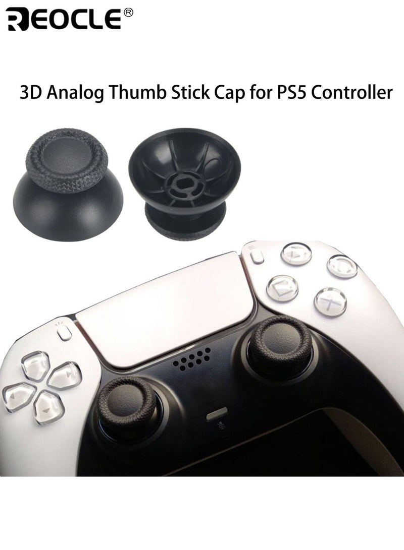 REOCLE Analog Joystick Replacement Parts for PS5 Controller Repair Tool Kit Compatible with PS5 DualSense Wireless Controller Includes Thumbsticks Screwdriver for Drift Damage Fix - Image 2
