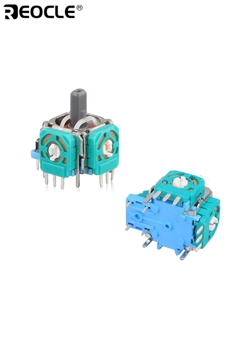 REOCLE Analog Joystick Replacement Parts for PS5 Controller Repair Tool Kit Compatible with PS5 DualSense Wireless Controller Includes Thumbsticks Screwdriver for Drift Damage Fix - Image 4