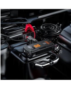 hoco. Power bank “QS2 Land” jump starter 8000mAh & Tyre Air Compressor  - Image 2