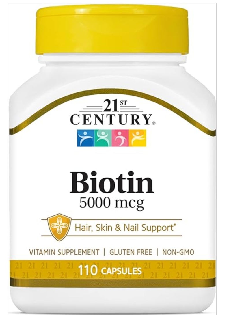 القرن الحادي والعشرون 21 سينتري‏ بيوتين 5000 مكجم 110 كبسولة - Image 1