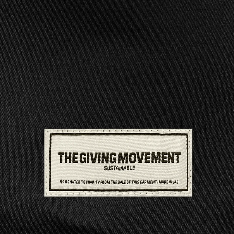The Giving Movement Men's Exaggerated Sleeve Reflective T-Shirt