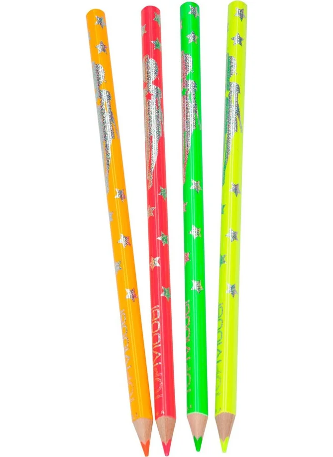 Top Model Topmodel 4-Piece Neon Pencil Set 6399