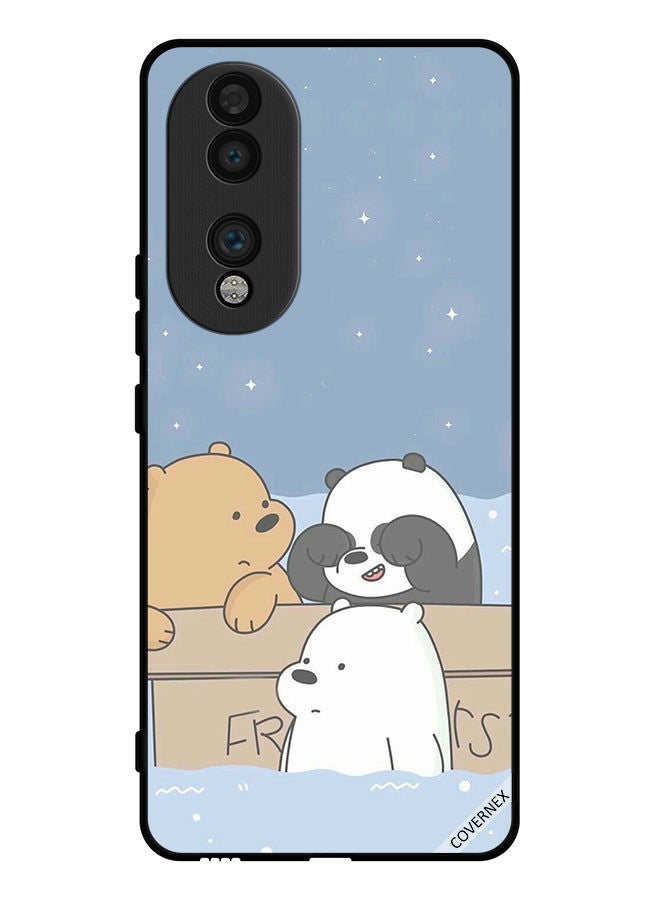 Covernex غطاء حماية لجهاز Honor 70 أصدقاء الدببة - Image 1