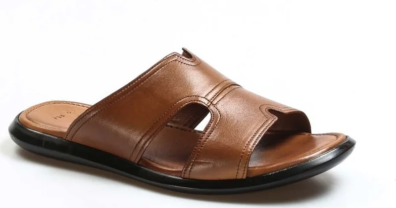 Fast Step Genuine Leather Men's Flat Slippers 018MA798X169