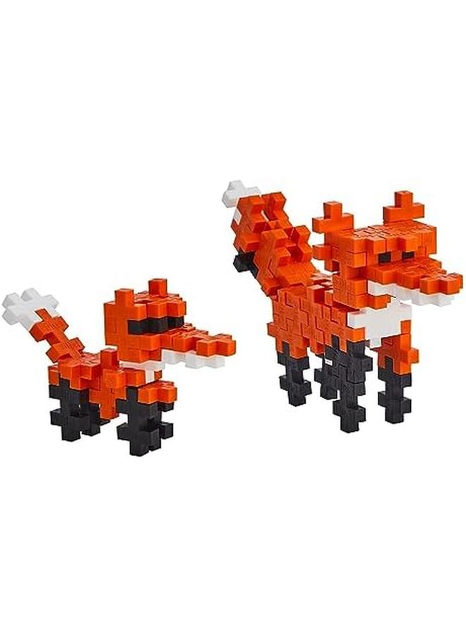 بلس بلس لعبة تركيب حيوانات الثعلب البرية في أنبوب 100 قطعة - Image 3