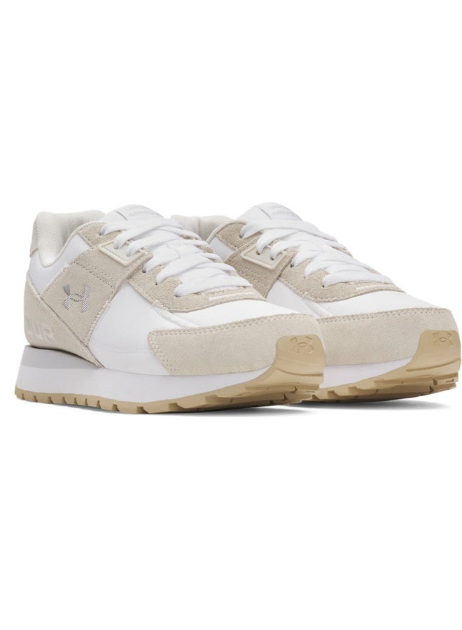 Under Armour W Essential Runner Sneakers for Women - White - Image 3