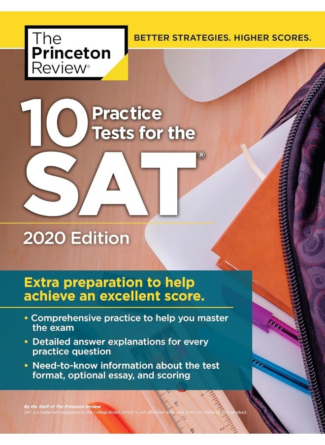 null - Random House USA Inc 10 Practice Tests for the SAT, 2020 Edition - Image 1