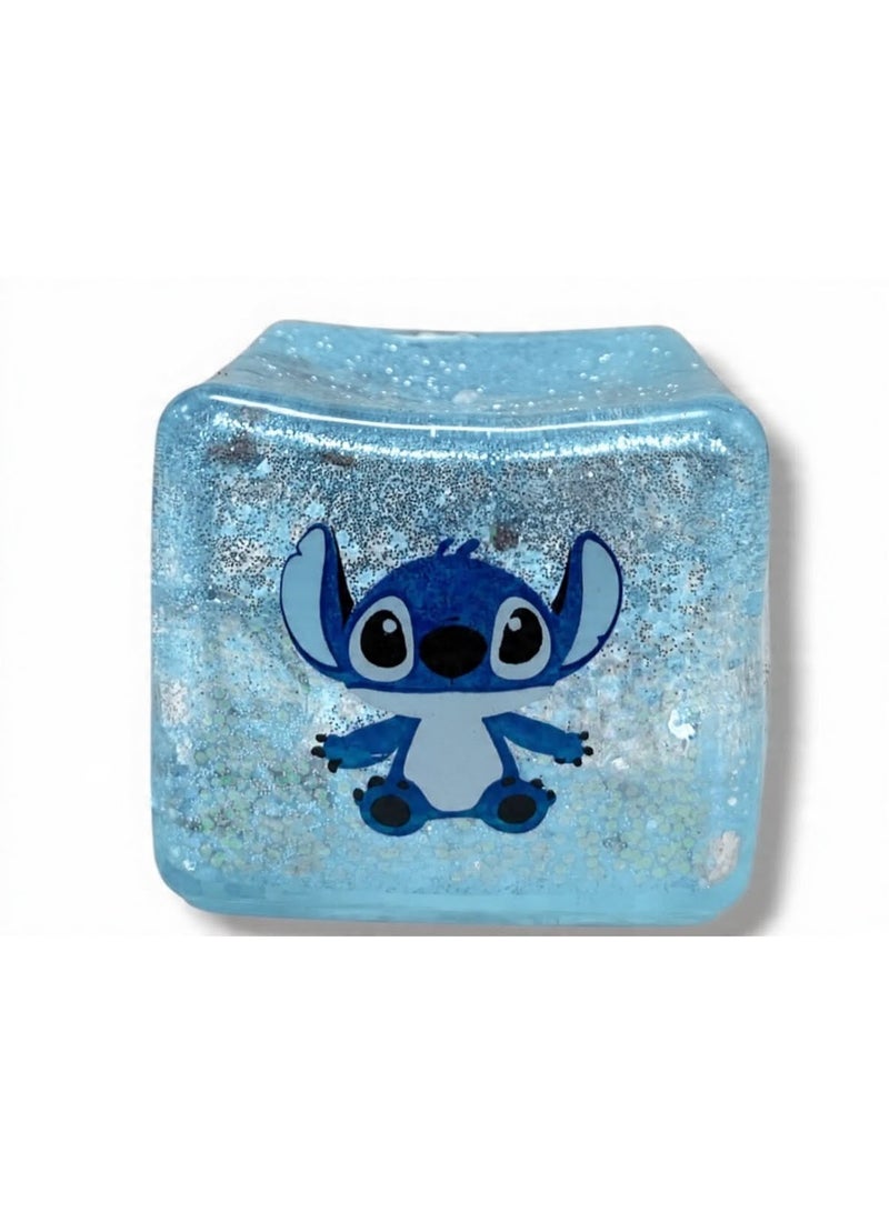 Nee Doh Nice Cube Stress Relief Fidget Toy, Kitty + Stitch Limited Edition, Set of 2 Soft Squishy Sensory Squeeze Cubes Anxiety & Stress Relief, ADHD & Autism Sensory Toy, Stretchy Stress Ball Alternative, Calm Focus Desk Toy, Birthday Gift, Ages 3+ Color May Vary! - Image 4