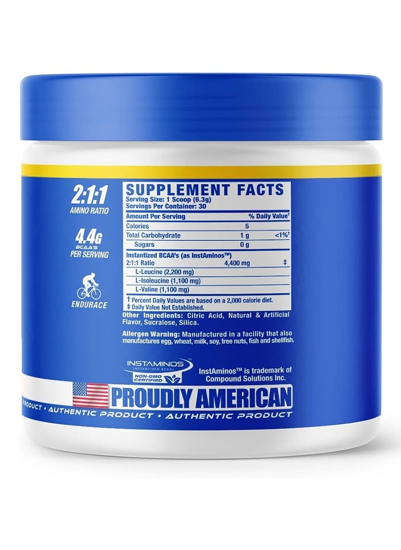 RC BCAA Tropical Punch 189g 30 Servings