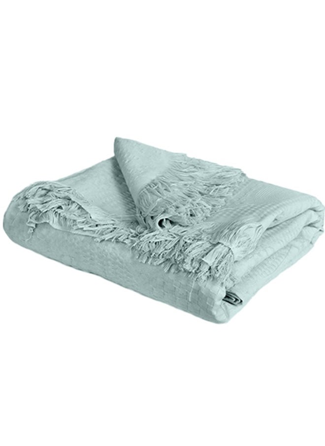 snooze Summer Coverlet -220*240 cm - light mint  - Image 1