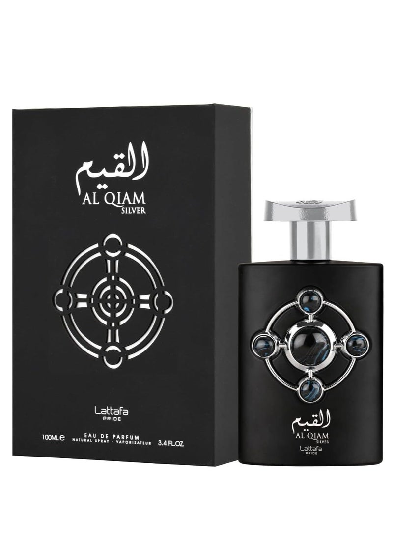 Lataffa - Lattafa Unisex Pride Al Qiam Silver EDP Spray 3.4 oz Fragrances - Image 1