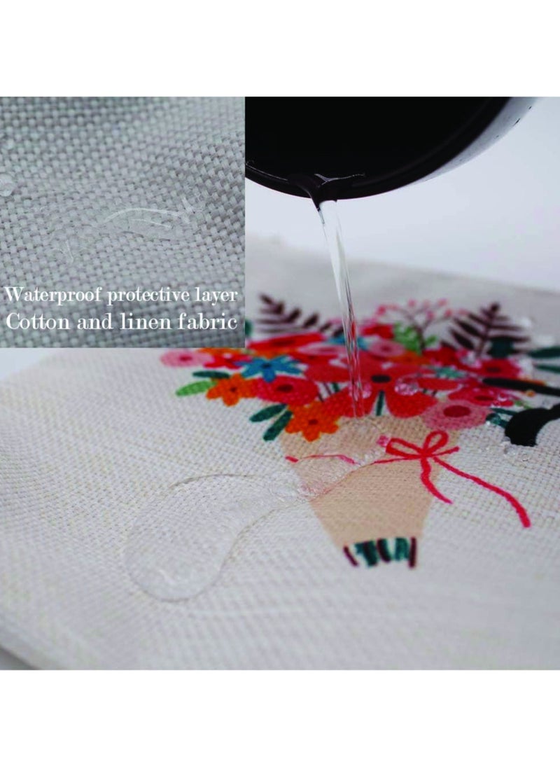 PRINTSHOP4ME Doctors Day Cosmetic Bag for Women - Stylish Doctors Day Gift for Women - Doctors Day Thank You Gift - Cosmetic Bag for Women Doctors - Image 3