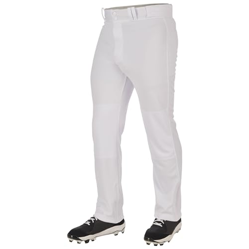 Champro Triple Crown 20 Open Bottom Baseball Pants Youth Small White - Image 1