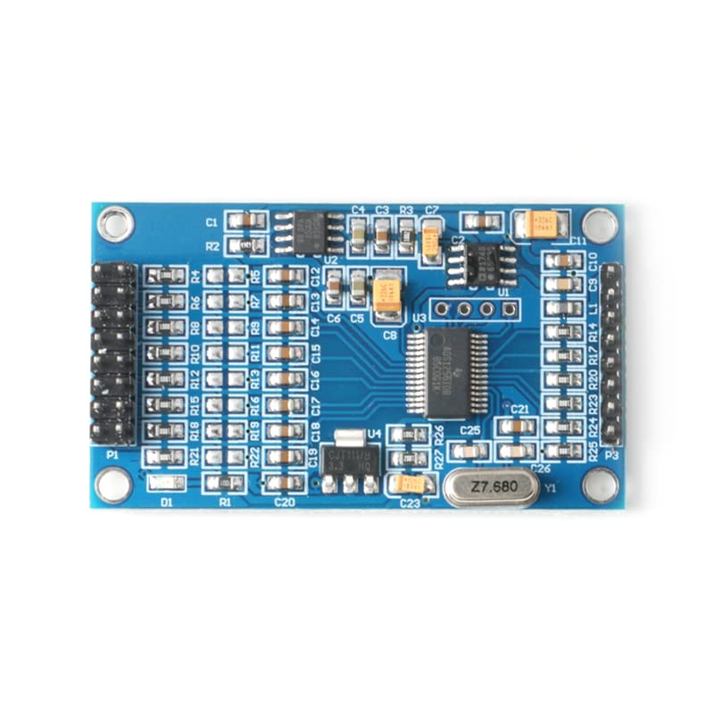 EC Buying ADS1256 24bit 8 Channel Analog Digital Converter Module ADC Analog to Digital Signal Converters high Precision Acquisition Data Module Board AD Digital Analog Module - Image 3