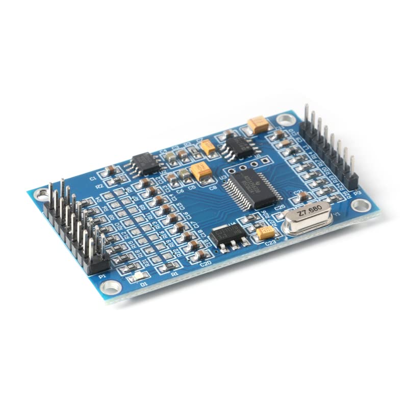 EC Buying ADS1256 24bit 8 Channel Analog Digital Converter Module ADC Analog to Digital Signal Converters high Precision Acquisition Data Module Board AD Digital Analog Module - Image 1
