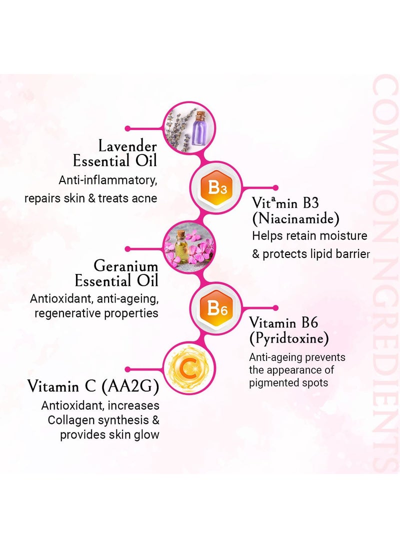 KEYA SETH AROMATHERAPY, DEVICE OF DROP Keya Seth Aromatherapy Fair Bright Serum Day Cream Night Cream Overnight Repair Fairness Treatment kit  - Image 5
