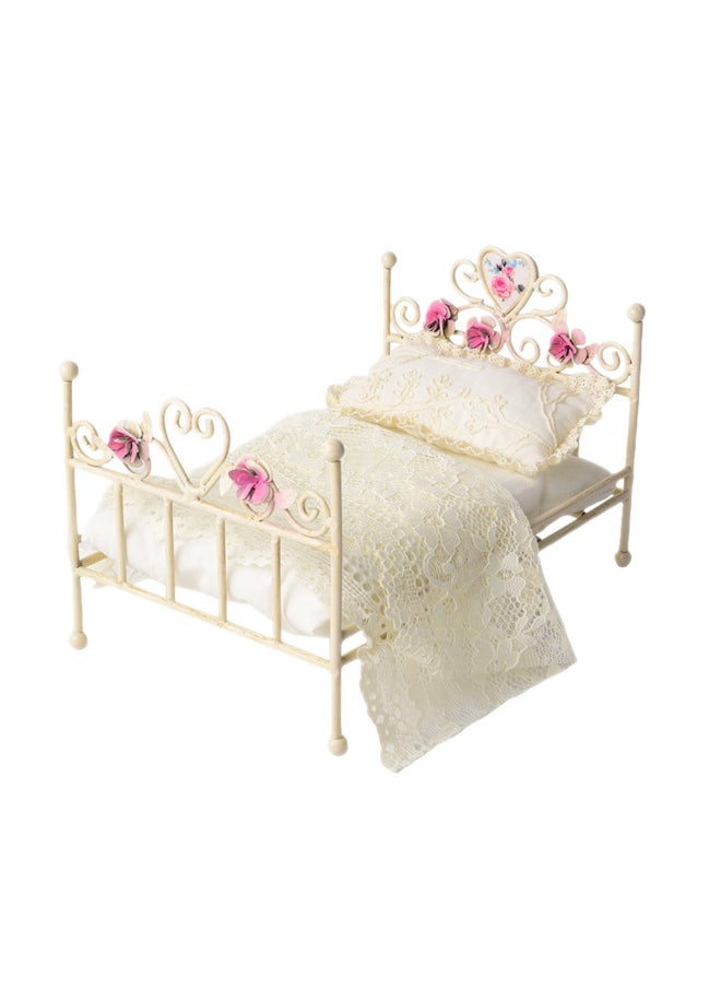 12-point Carved Iron Bed Four-piece Set Of Ob11 Rose Carved Bed Mini Miniature Model Clay For Children-Color:White Carved Iron Bed (lace Bedding) - pzsku/ZB1EB7DD71DC8E79E2109Z/45/_/1741257529/3847c028-6ae2-4df5-8515-af36bcb70c0e