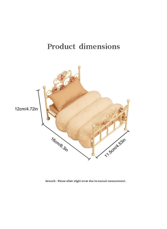 12-point Carved Iron Bed Four-piece Set Of Ob11 Rose Carved Bed Mini Miniature Model Clay For Children-Color:White Carved Iron Bed (lace Bedding) - pzsku/ZB1EB7DD71DC8E79E2109Z/45/_/1741257555/bcbace05-1276-4276-a10e-d29188b3f378