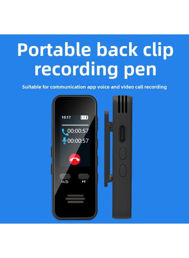 High Definition Noise Reduction Bluetooth Pen Recorder With Timer External Playback Color Screen AI Transcription Digital Mic-Color:Bluetooth-Capacity:128GB - Image 1