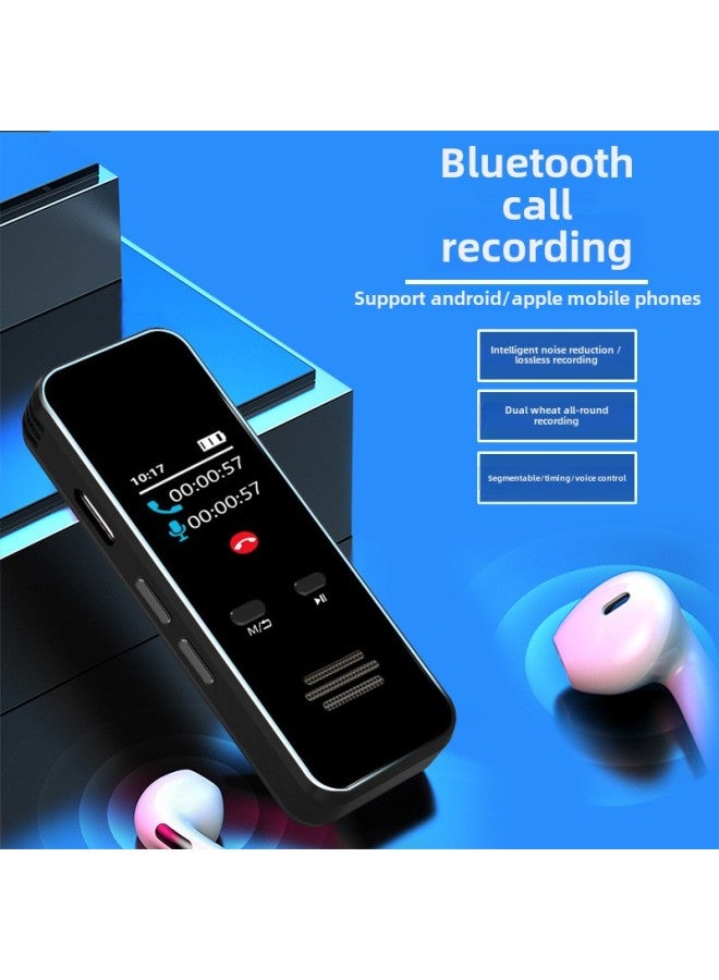 High Definition Noise Reduction Bluetooth Pen Recorder With Timer External Playback Color Screen AI Transcription Digital Mic-Color:Bluetooth-Capacity:128GB - Image 3