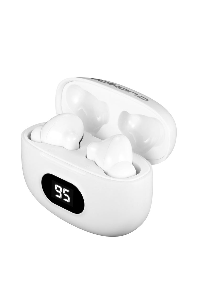 Volkano - True Wireless Earbuds - in-Ear Bluetooth V5.3 Headphones - Charging case 2 times, IPX5 Waterproof TWS with Dual Mic for Sport, Light-Weight Earphones for Android iOS/iPhone - Image 1