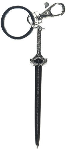DC Girls Wonder Woman Sword Pewter Key Ring Multi-colored, 3" - Image 4