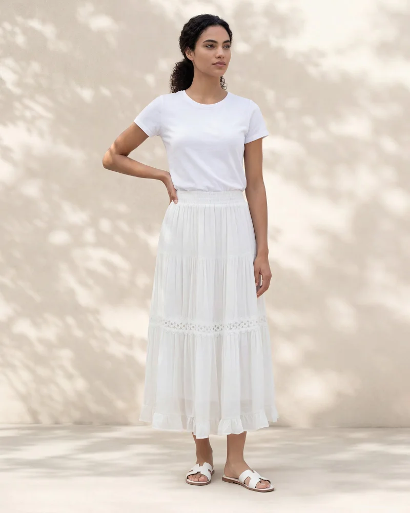 Redtag Women Assorted Cut & Sew Casual Skirt